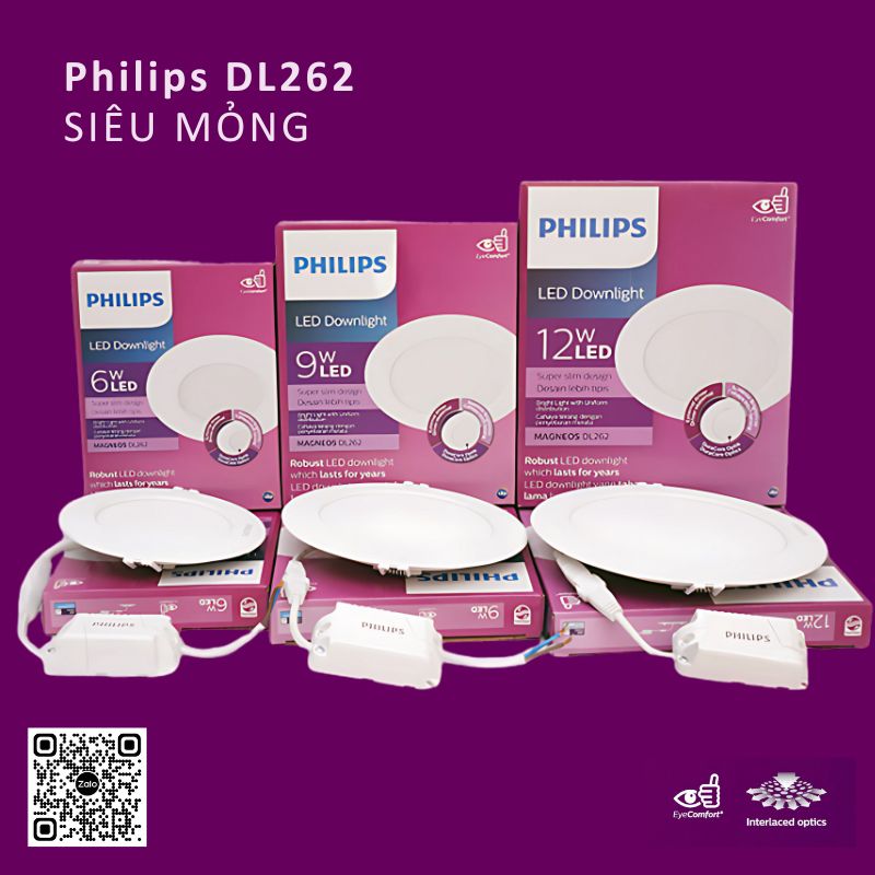 Philips DL262 - Giải Quyết Nỗi Lo Trần Thấp, cắt xương, giữ nguyên kết cấu trần thạch cao